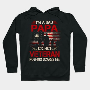 I'm A Dad Grandpa T-Shirt Veteran Father's Day Hoodie